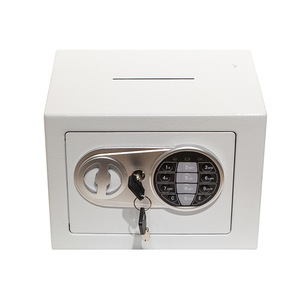 Wanjiabao 17E EL Mini <b>Safe</b> 1-3L Electronic Password Lock Standing Type Home Office Jewelry <b>Box</b> <b>Fire</b> Prevention - Product Image 4