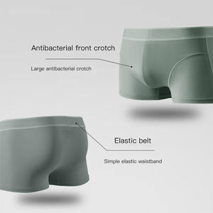 Su misura logo <span class=keywords><strong>uomo</strong></span> <span class=keywords><strong>Boxer</strong></span> più nuovo comfort Panty Shorts in <span class=keywords><strong>microfibra</strong></span> poliestere <span class=keywords><strong>Boxer</strong></span> comodi morbidi pantaloncini da <span class=keywords><strong>uomo</strong></span> - Product Image 4