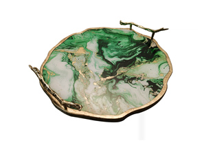<span class=keywords><strong>Plateau</strong></span> <span class=keywords><strong>de</strong></span> service moderne en <span class=keywords><strong>verre</strong></span> agate avec poignée dorée - <span class=keywords><strong>Plateau</strong></span> <span class=keywords><strong>de</strong></span> service décoratif <span class=keywords><strong>de</strong></span> luxe <span class=keywords><strong>pour</strong></span> <span class=keywords><strong>table</strong></span> - Product Image 2