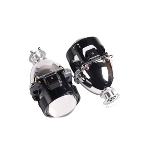 Sanvi Auto Bi Xenon Projector Lens Headlight H1 Bi-xenon Lens Retrofit 2.5 Inch Motor LED Headlight Car Front Headlight Upgrade - Product Image 4