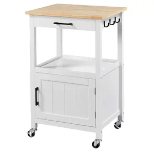 Modern Furniture Wood kitchen Cabinet Islands Wooden Rolling Storage Kitchen Cart Trolley Island With Wheels