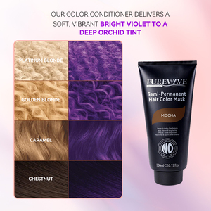 Tinte <span class=keywords><strong>de</strong></span> <span class=keywords><strong>Cabello</strong></span> Profesional PW PPD Free para Salón, Crema <span class=keywords><strong>de</strong></span> Coloración Orgánica Natural sin Amoníaco, Tinte Semipermanente Marrón para el <span class=keywords><strong>Cabello</strong></span> - Product Image 5