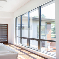 Mosquitera Clearview de Acero Inoxidable con Recubrimiento en Polvo y Control Remoto para Ventanas Corredizas Horizontales, Ideal para Hoteles y Sótanos