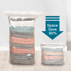 Home Storage Organization Cube Vacuum Storage Bag For Pillows And Bedsheets Storage Bags For Clothes Organizer
