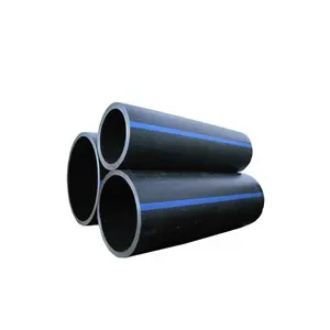 Tuyau professionnel de HDPE de tube d'approvisionnement de pe barre de 10 pouces 16 pour l'eau potable