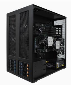 เวิร์กสเตชันแบบทาวเวอร์ PCTEKCO สำหรับเดสก์ท็อปพีซี EPYC 5318Y เซิร์ฟเวอร์ GPU แบบทาวเวอร์, เวิร์กสเตชันสำหรับการคำนวณแบบจำลอง Deep Learning และ Deepseek สำหรับการประมวลผล AI - Product Image 1