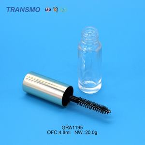 Emballage de tube de mascara en verre écologique, tube en verre pour mascara, eye-liner, mini flacon de mascara en verre de 4,8 ml - Product Image 6