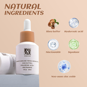 Protección solar Tintada <span class=keywords><strong>Mejor</strong></span> <span class=keywords><strong>Hidratante</strong></span> de protección solar corporal resistente al agua Blanqueamiento Orgánico SPF 40 Esencia de protección solar - Product Image 2