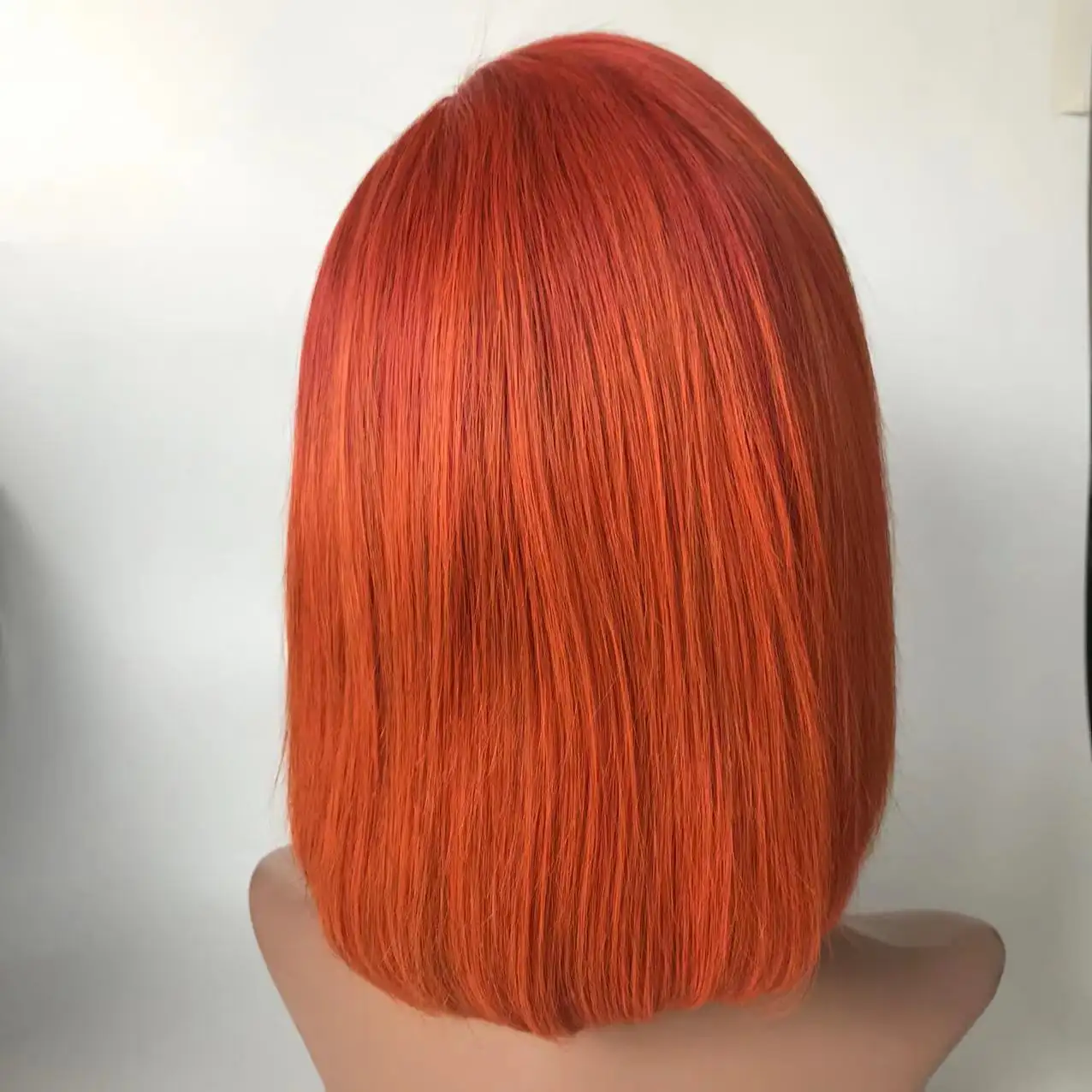 Rood Blond Geel Grijs Kant Frontale Pruik Roze Zwart 150% Dichtheid Bob Pruik