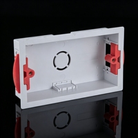 Boîtier de raccordement électrique en PVC de bonne réputation, prix usine, boîte de jonction en plastique à montage en surface