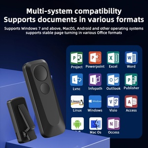 Télécommande sans fil pour le retournement de pages, télécommande BT, lecteur électronique, lecture, compatible avec iPhone, tablette, iOS, Android - Product Image 3