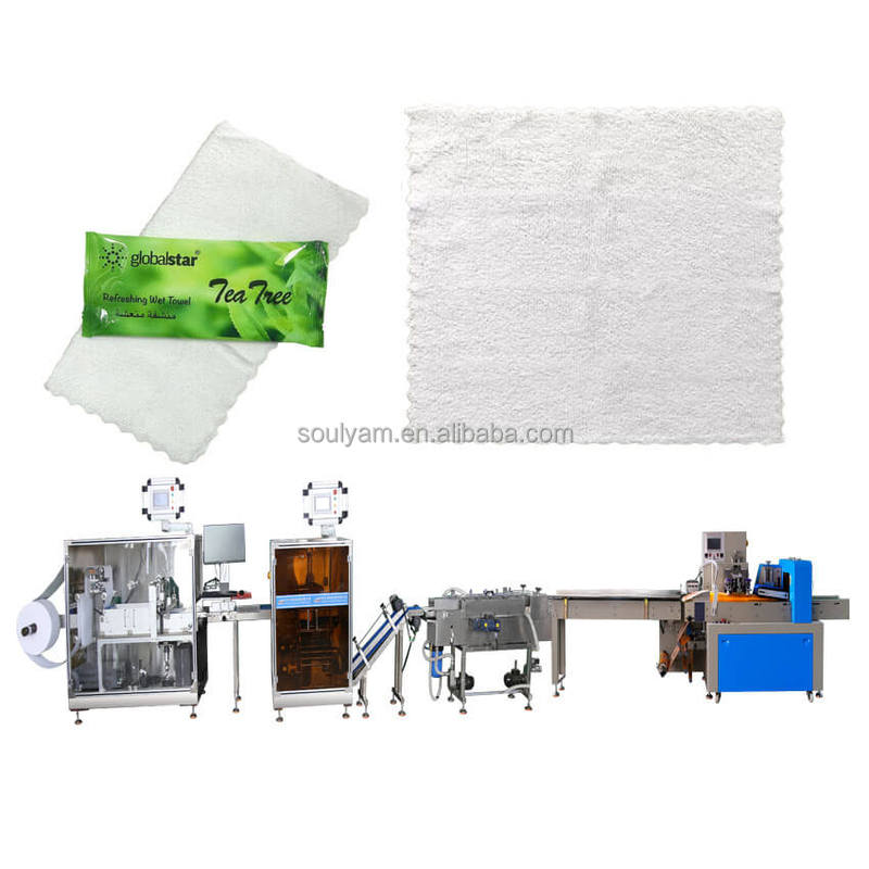 Automatic Moist Refreshing Wet Towel Manufacturing