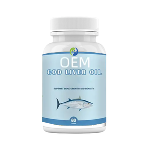 Ausreson Oem Halal 1000Mg Levertraan Visoliecapsules Hersenen Gezondheidssupplement Levertraan Capsules - Product Image 2