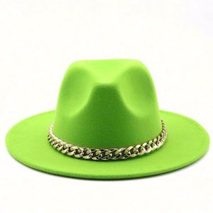 Chapeaux Fedora en Polyester et Coton Style Personnalisé avec Chaîne Dorée pour Fêtes et Pêche Unisexe – Vente en Gros Chine – Abordables - Product Image 4
