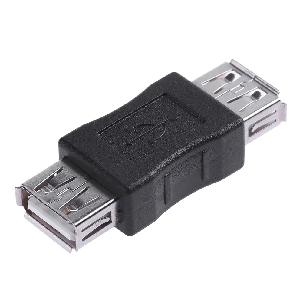 USB2.0タイプAメス-メスカプラーアダプターUSBコネクタオス-オス