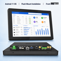 Écran tactile Android tout-en-un de 15,6 pouces, luminosité 250 nits, RK3568 1TOPS NPU, Android 11, USB 3.0, USB 2.0, OTG en option, 4G CAT1