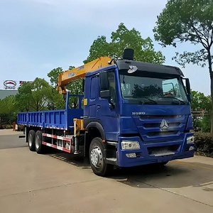 HOWO 6x4 16 Ton Truck-Mounted Crane Lifting Vehicle For Heavy Duty <b>Cargo</b> Transport - Product Image 1