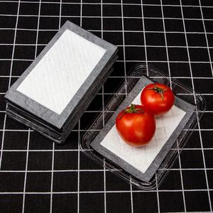 Factory Price Fruit <b>Vegetables</b> Strawberry <b>Fresh</b> Cherry Tomato Meat Pad Absorbent Pads for Meat Absorbent Packaging - Product Image 2