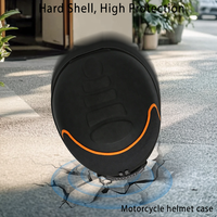 Étui pour casque de moto EVA - Étanche, anti-collision, résistant aux rayures, boîte de rangement portable pour les voyages, logo personnalisé disponible