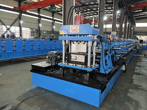 Automatische Stahl-<span class=keywords><strong>C</strong></span>-M-Pfetten-Rollformmaschine zur Dachziegelherstellung mit SPS-Steuerung und 15-25 m/min Formgeschwindigkeit - Product Image 2