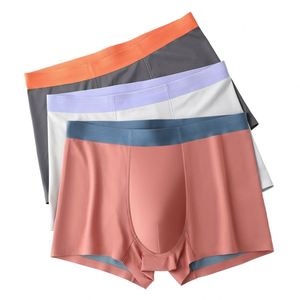 Ropa Interior Masculina Modal de 100 Hilos, Corte Medio, Transpirable, Antibacteriana, Sin Costuras, Estilo Ejecutivo de Alta Gama - Product Image 1