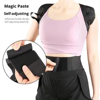 Correcteur de posture pour femmes et hommes, redresseur d'épaules réglable, soutien dorsal