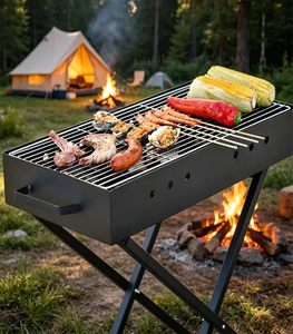 Parrilla para Asar al Aire Libre de 3 Tamaños con USB, 30*60cm, 30*80cm, 40*70cm, Horno con Ventilador - Product Image 3