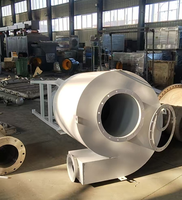 Séparateur cyclonique industriel résistant aux hautes températures pour pré-séparation des poussières des chaudières et des fours