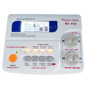 Medical equipment Tens machine magnetic spa 4 channels tens unit r with 8 electrodes KA-F25