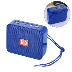 Minialtavoz portátil Bluetooth TG166, inalámbrico, pequeño, BT 5,0, compatible con tarjeta TF, USB, Radio FM