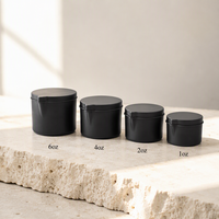 Vente en gros 1oz 2oz 4oz 6oz Bocaux vides pour bougies de massage parfumées avec bec et couvercle