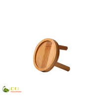Tempat Pot Bunga Klasik Modern dari Bambu, Alas Tanaman Sukulen, Dudukan Pajangan, Bangku Dekorasi Rumah, Taman, dan Teras
