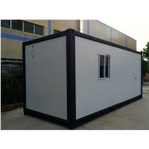 Maison préfabriquée en acier prête à l'emploi modulaire portable conteneurs d'expédition maisons casas préfabriquées floride