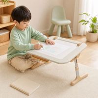 Bureau d'étude pour enfants XH6, directement de l'usine, pour usage familial en intérieur, avec bords arrondis, idéal pour garderies et salles de classe.