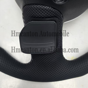 Volant de direction en cuir perforé personnalisé, neuf et best-seller, avec bande supérieure pour Audi TT - Product Image 6