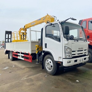 Grúa Móvil ISUZU 4X2 Montada en Camión con Manipulador de 3.2 Toneladas y Pluma Recta para Construcción - Product Image 3