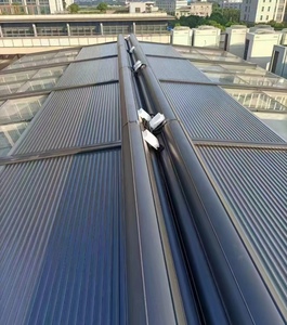 Gazebo gölgelik motorlu açık louroof çatı Pergola kitleri geri çekilebilir güneş alüminyum tente Villa üst - Product Image 1