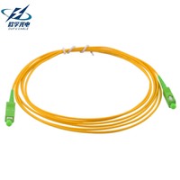 Kabel Patch Fiber Optik Luar Ruangan LC UPC-LC UPC SX SM Simplex Single Mode G652D untuk Penggunaan FTTX dengan Garansi 20 Tahun