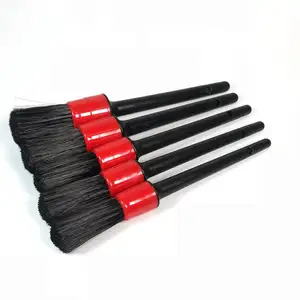 Kit de pinceaux de lavage en Nylon, Set de 2 pièces <span class=keywords><strong>pour</strong></span> voiture, <span class=keywords><strong>pour</strong></span> nettoyage de jante de tableau de bord - Product Image 1