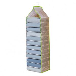 Large Capacity Handbag Hanging Organizer Hanging <b>Wardrobe</b> Organizer Storage Hanging Organizer - Product Image 2