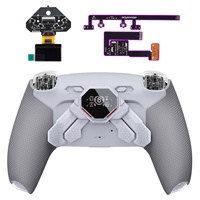 Kit de palettes arrière EXtremeRate SPARK avec écran OLED et butées de déclenchement pour manette PS5 BDM-030/040/050/060