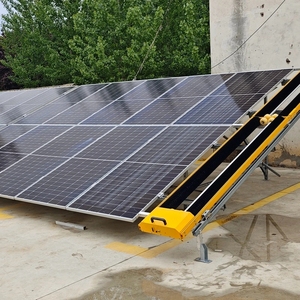 Automatic Brush Solar Panel Cleaning <b>Machine</b> PV Photovoltaic Module Cleaner System Solar Panel Construction Machinery - Product Image 5