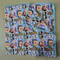 Couverture d'emmaillotage personnalisable pour bébé en bambou, motif western, confortable, tricotée, pour enfants, 40''*40'', deux couches