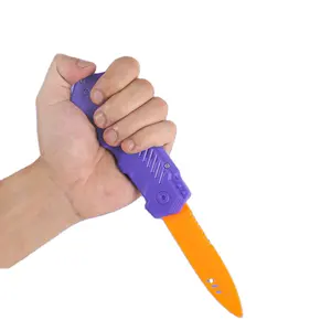 Tik Tok sıcak satış fabrika doğrudan satış dekompresyon oyuncak roman renkli bahar genişleme bıçak çocuklar için 3 + - Product Image 1