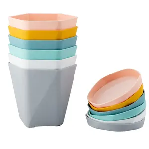 Molde de maceta alta para flores, cilindro cuadrado redondo, resina, personalización en caliente, producto de moldeo de maceta, plástico de silicona Cherone - Product Image 1