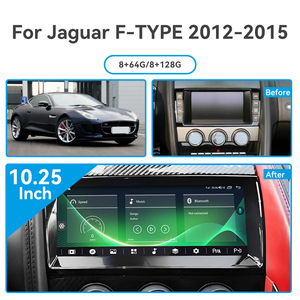Carplay pour <span class=keywords><strong>Jaguar</strong></span> F-<span class=keywords><strong>TYPE</strong></span> 2012-2015 GPS Navigation intégré<span class=keywords><strong>e</strong></span> DSP HD écran tactile Auto stéréo multimédia Radio lecteur unité principale - Product Image 3