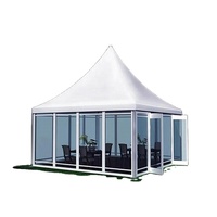 Tente d'auvent Tente extérieure de pagode de chapiteau de 3x3 5x5 pour la réception de mariage