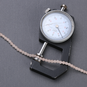 ลูกปัดพลอยธรรมชาติคุณภาพสูง 2663-ลูกปัดร้อยเอง ตาแมว ปะการัง หยก สีฟ้า เขียว ส้ม แดง ขาว เทา ขัดด้วยความร้อน ขนาด 8 มม. - Product Image 2