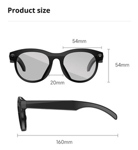 Gafas Inteligentes con Cámara IA de 200W 1080P, GPS, Resistentes al Agua IPX-5, Traducción de <span class=keywords><strong>Texto</strong></span> Multilingüe, Control por Voz, Detección Inteligente de Objetos - Product Image 6