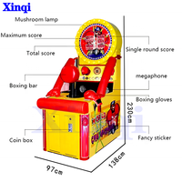 Usine directe parc d'attractions balle coups de pied rue dynamique monnayeur ultime grand sac de boxe jeu poinçon Machine Arcade